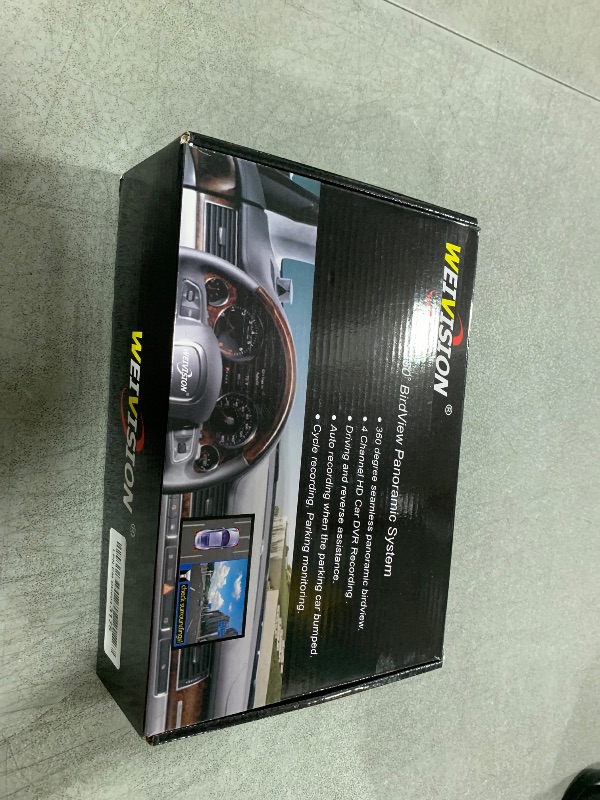Photo 1 of Weivision Super Hd 1080P Car 360 Degree Bird View Surround System DVR Record Backup Camera Parking Monitoring with HD Sensor