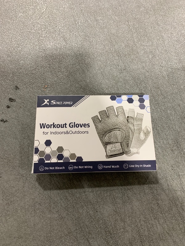 Photo 1 of ATERCEL Workout Gloves for Men and Women, Exercise Gloves for Weight Lifting, Cycling, Gym, Training, Breathable and Snug fit (Black, M)