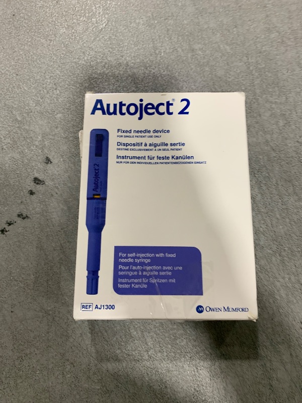 Photo 1 of Autoject 2 Fixed Needle Device 1 Each (Pack of 1)