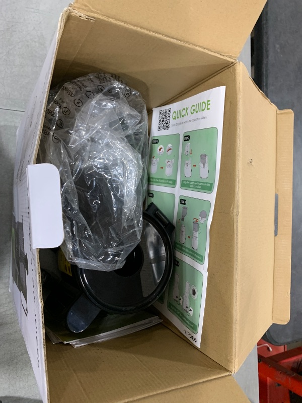 Photo 1 of Cold Press Juicer, 5.8" Extra Large Feed Chute Fit Whole Fruits & Vegetables, 350W Slow Masticating Juicer Machines, Easy to Clean,High Juice Yield?Grey?