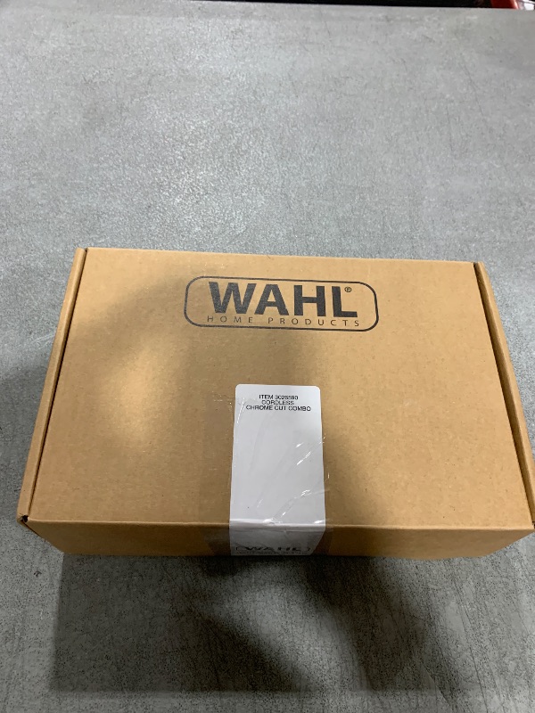 Photo 1 of Wahl Clipper Cordless Chrome Pro Hair Clippers for Men and Battery Hair Trimmer Combo for Full Haircuts and Touch-Up Trims – Model 3026590