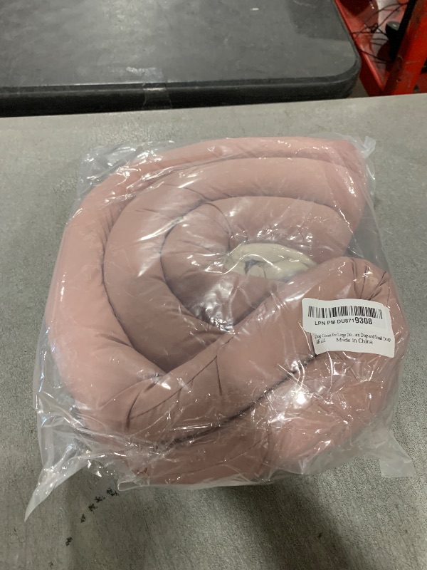 Photo 1 of Dog Cones for Large Dogs,Comfortable Adjustable Soft Dog Cone Alternative After Surgery,Elizabethan Donut Collar for Large Dogs Recovery,Different Sizes for Cats,Medium Dogs and Small Dogs