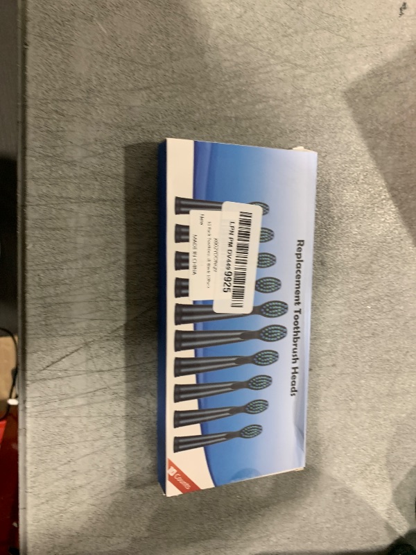 Photo 1 of 10 Pack Toothbrush Heads, Electric Toothbrush Replacement Heads Compatible with Fairywill Electric Toothbrush FW-507/508/515/551/917/959/2011/D1/D3/D7/D8 Fairy Will Black 10Pack