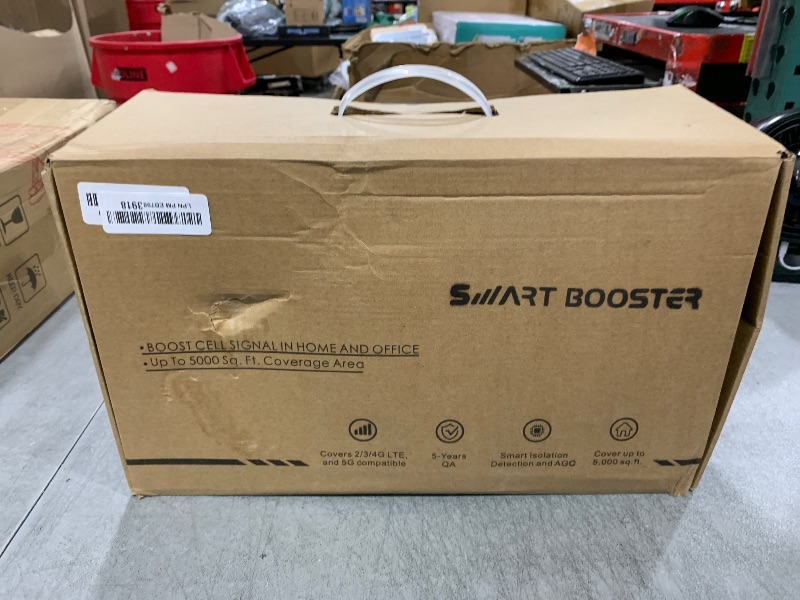 Photo 1 of Cell Phone Signal Booster, for Home and Office, Band2/5/12/13/17/25,5,000 sq ft, Boost 4G LTE and 5G, for All Carriers-Verizon, AT&T, T-Mobile& More, FCC Approved