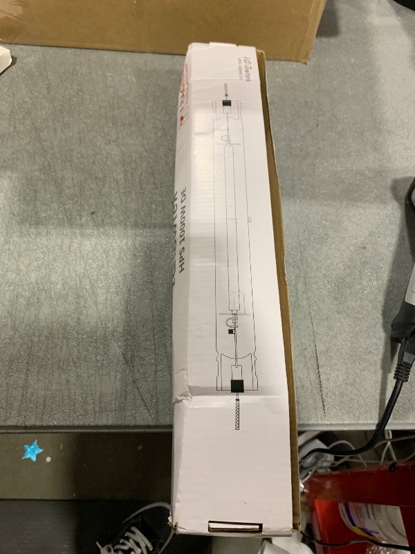 Photo 1 of iGrowtek 1000W Double Ended HPS Grow Light Bulb,High PAR Enhanced Red and Orange Spectrums CCT 2000K, Ultra Bright 155000 Lumens,1000W High Pressure Sodium Grow Lamp,1000 Watt DE HID Grow Bulb