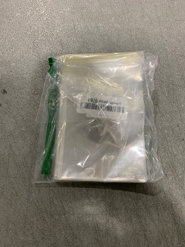 Photo 1 of TEMLQPACK 100Pcs 4 x 6 Inch Clear Cellophane Bags for Cookies, Rice Krispie Treats, Macarons, Brownies, Soap, Chocolate Truffles, Candy - Ideal for Wedding & Birthday Party Favors