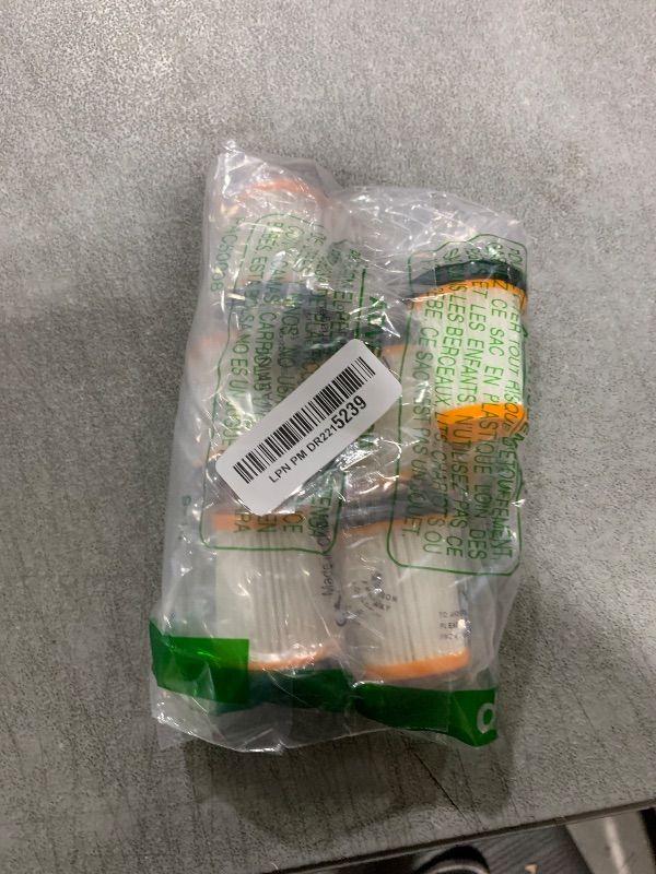 Photo 1 of 6 Pack WV201 Fiters Replacement for Shark Wandvac ION W1 S87 Handheld Vacuum Filter Replacement WV200, WV201, WV205, WV201BK,WV220, Compare to Part # XHFWV200