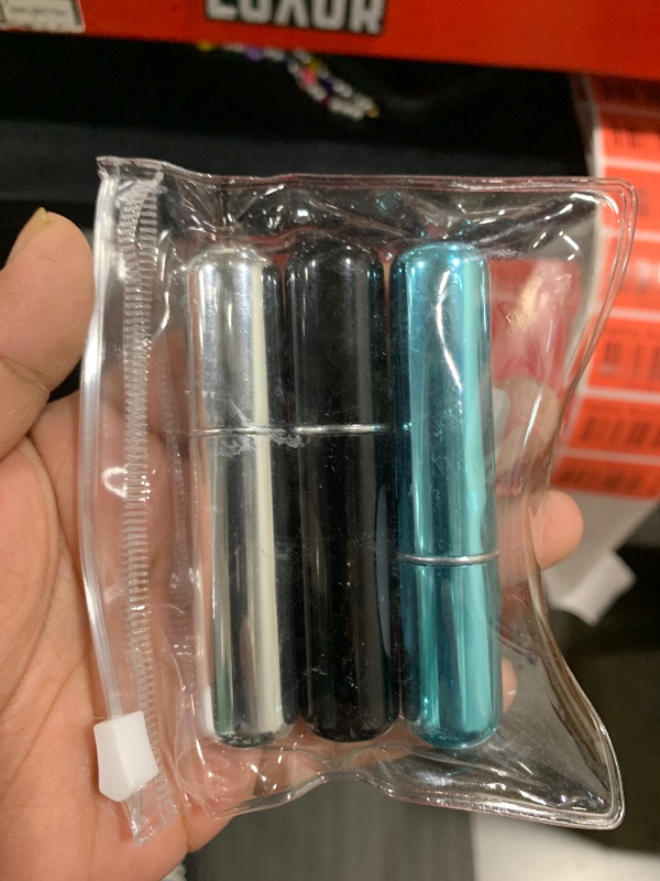 Photo 1 of Portable Mini Refillable Perfume Atomizer Bottle, Travel Size Refillable Perfume Refill Bottle - Perfume Atomizer Refillables, Scent Pump Case, Small Perfume Spray Bottle 4 Pcs Pack of 5 ml