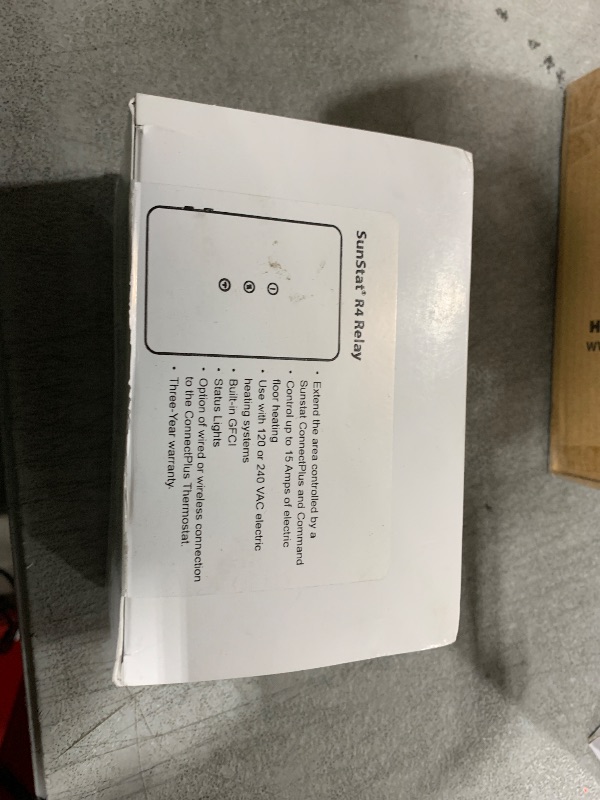 Photo 1 of SunTouch 15 Amp Relay R4, Wi-Fi Dual Voltage Control for SunTouch Electric Floor Systems Up to 150 Sq Ft at 120V/300 Sq Ft at 240V Built-In 915MHz Wireless Connection to SunStat ConnectPlus Thermostat