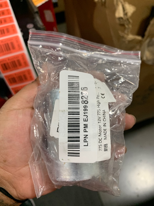 Photo 1 of 775 DC Motor 12V 775 High Power Electric Motor Brushless High Motors 5mm Shaft Micro Replacement Motor Cylindrical (13000-15000RPM)