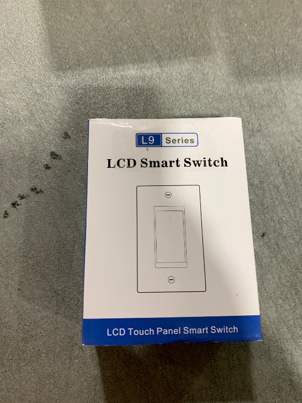 Photo 1 of LANBON L9-HS LCD Smart Light Switch Motion Sensor,Single Pole,3 Way,Needs Neutral Wire,2.4GHz Wi-Fi Touch Smart Switch Work with Alexa&Google Home,Motion Activated Light Switches for CFL/LED/INC Bulb