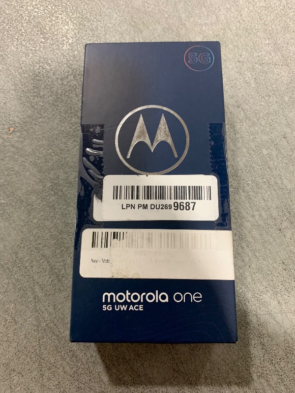 Photo 1 of Motorola One Ace | 2021 | 2-Day Battery | Unlocked | Made for US 4/64GB | 48MP Camera | Volcanic Gray