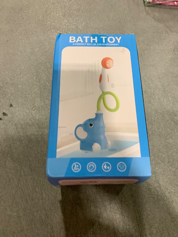 Photo 1 of Baby Bath Shower Head Toys for Kids Ages 2-4, Bath Toys for Infants with Elephant Water Pump for Kids 3-5, Kids Swimming Pool Toys, Bathtub Toys 18-24 Months Toddlers Newborn Infants Boys Girls