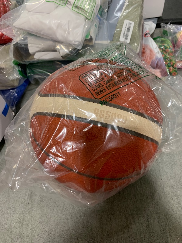 Photo 1 of Molten BG-Series Leather Basketball, FIBA Approved - BG5000, Size 7, 2-Tone (B7G5000)