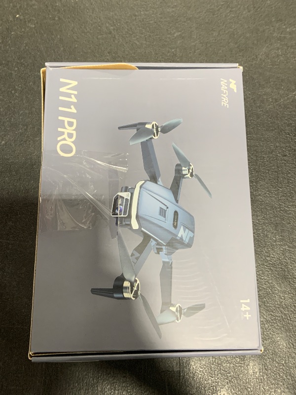 Photo 1 of NAFYRE N11 PRO GPS Drone with Camera for Adults 4K UHD, 90 Min Long Flight Time, Long Control Range, Auto Return, Follow Me, Brushless Motor, 5G FPV RC Quadcopter for Beginners
