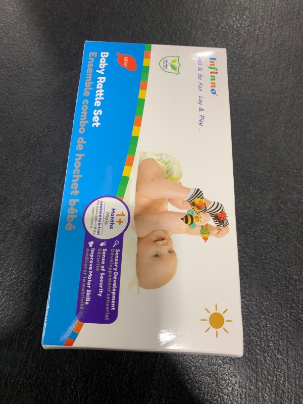 Photo 1 of Infinno Baby Wrist Rattle Socks and Foot Finder Set, Perfect Baby Toys for 0-12 Months Newborn Boys and Girls As Shower Gifts, Garden Bug Series