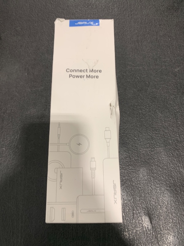 Photo 1 of JSAUX USB C to Mini HDMI Cable 3FT (NOT HDMI), Type C to Mini HDM Right Angle 4K Cable (4K@30Hz/2K@60Hz/1080P), for Steam Deck, Phone, ROG Ally, Laptop to Portable Monitor - Short Side Toward Screen