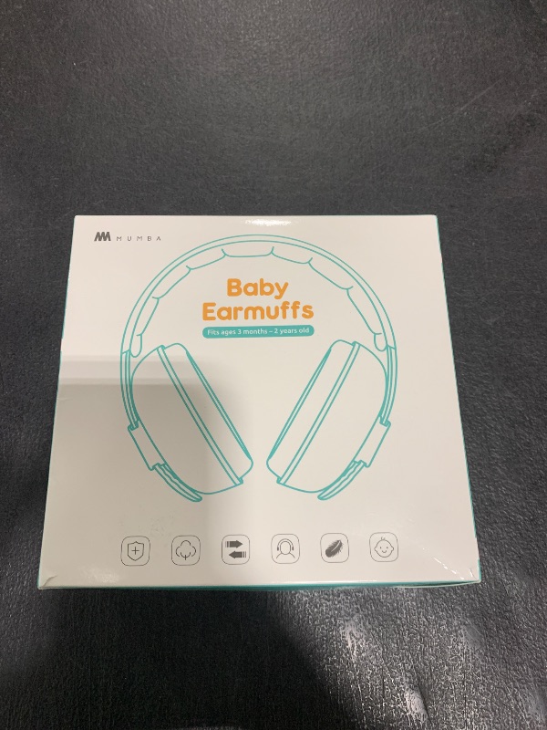 Photo 1 of Mumba Baby Ear Protection Noise Cancelling Headphones for Babies and Toddlers Baby Earmuffs - Ages 3-24+ Months
