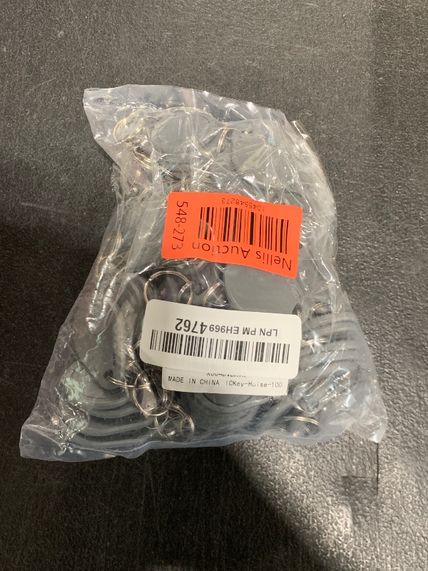 Photo 1 of Godely 100pcs 13.56MHz IC RFID Keyfob,RFID,ISO14443A M-FA-RE Classic 1K Tag NFC RFID Token,for Access Control, Read-Only,Waterproof ABS