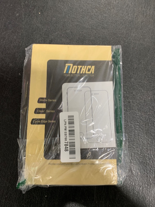 Photo 1 of Mothca Matte Glass Screen Protector for iPhone 16 Pro Max (6.9 inch) Anti-Glare & Anti-Fingerprint Tempered Glass Clear Film, [Easy Installation Frame] Case Friendly, Bubble Free - Smooth as Silk
