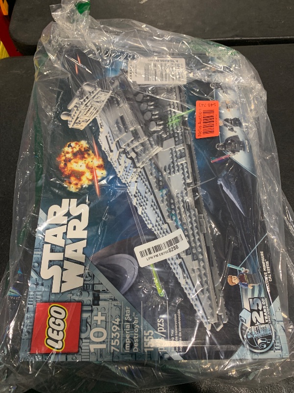 Photo 1 of LEGO Star Wars Imperial Star Destroyer Building Toys Set - Gift for Groom or Groomsmen - Star Wars Darth Vader & 6 Minifigure Toys - Play or Display for Kids, Boys & Girls, Ages 10+ - 75394