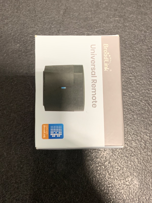 Photo 1 of BroadLink RM4mini Smart Remote Hub with Sensor Cable -WiFi IR Blaster for TV Remote, Smart AC Controller, Works with Alexa/Google Home/IFTTT