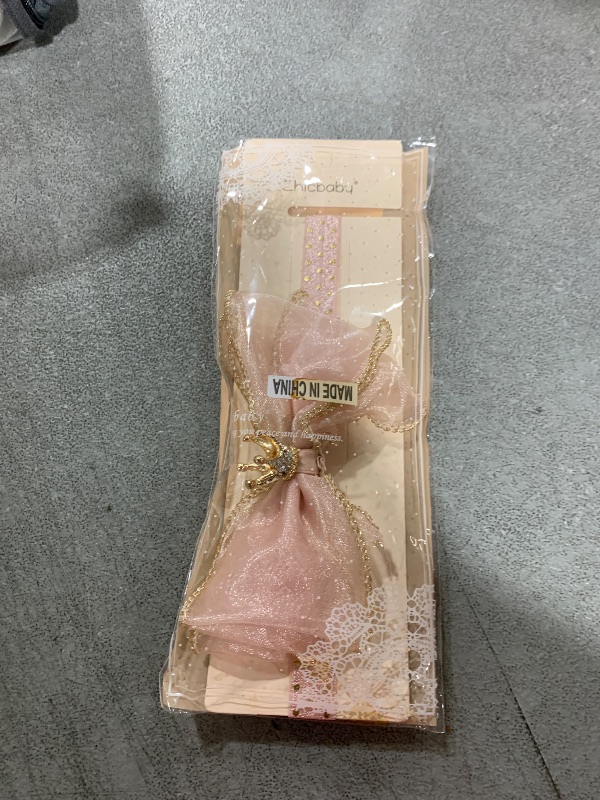 Photo 1 of Chicbaby Princess Crown Headband Pink