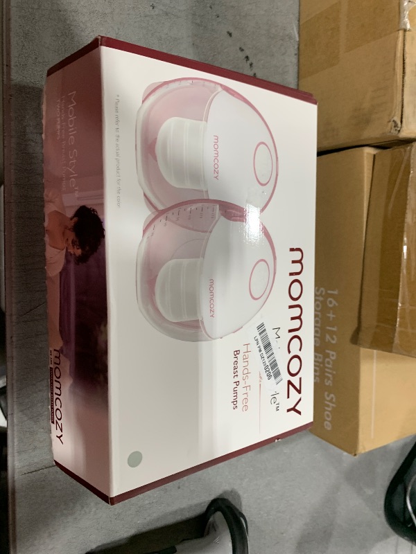 Photo 1 of Momcozy Double Breast Pump?Compact, Quiet & Hands-Free?Ash