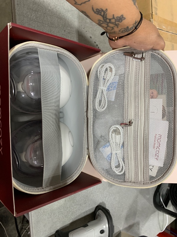 Photo 1 of Momcozy Double Breast Pump?Compact, Quiet & Hands-Free?Ash
