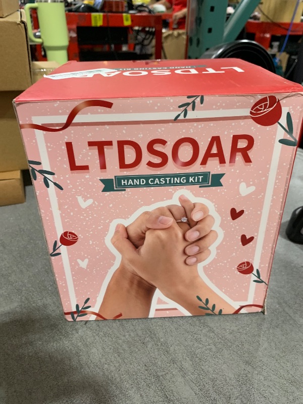 Photo 1 of LTDSOAR Hand Casting Kit, Couples with Practice Kit, Hand Mold Kit for Adults & Kids, Romantic Anniversary Wedding Birthday for Her or Him,Boyfriend Girlfriend Unique
