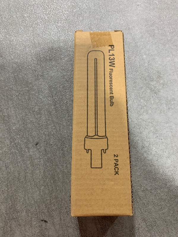 Photo 1 of PL13W Fluorescent Bulb 2 Pack