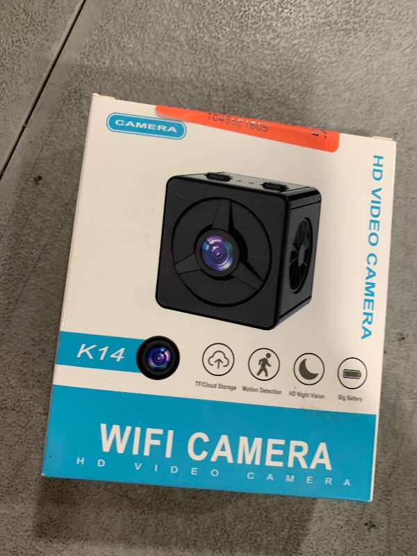 Photo 1 of 1080P Indoor Hidden Camera Wireless, WiFi Wireless Small Camera, Home Security Camera for Pet, Baby, Night Vision, App Control