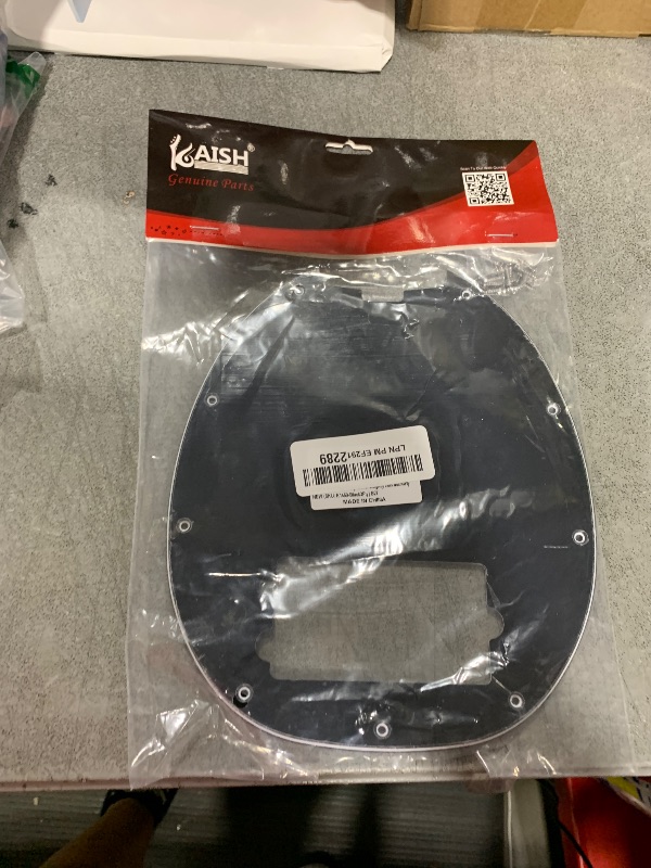 Photo 1 of KAISH Bass Pickguard Fit for Musicman classic 4 string StingRay bass models Black 3Ply