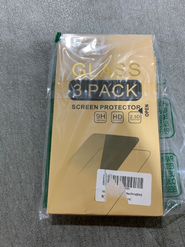 Photo 1 of Mr.Shield Screen Protector compatible with iPhone 16 Pro Max [6.9 Inch] [Tempered Glass] [3-Pack] [Japan Glass with 9H Hardness]