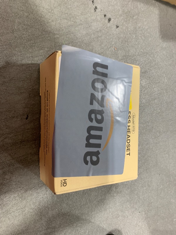 Photo 1 of Trucker Bluetooth Headset, Wireless Headset with Mic, Bluetooth Headsets with Dual Noise Cancelling Microphone & Mute Button, 55Hrs Working Time PC Headsets for Cell Phones, Computer, Truck Driver