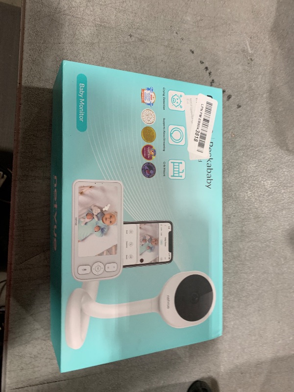 Photo 1 of NETVUE Upgraded Baby Camera Monitor Video - 5000mAh Baby Monitor with Camera and Audio, 5" Display, 4 in 1 Bracket Meets The Needs in All Scenarios, Smart Phone App, Cry Detection