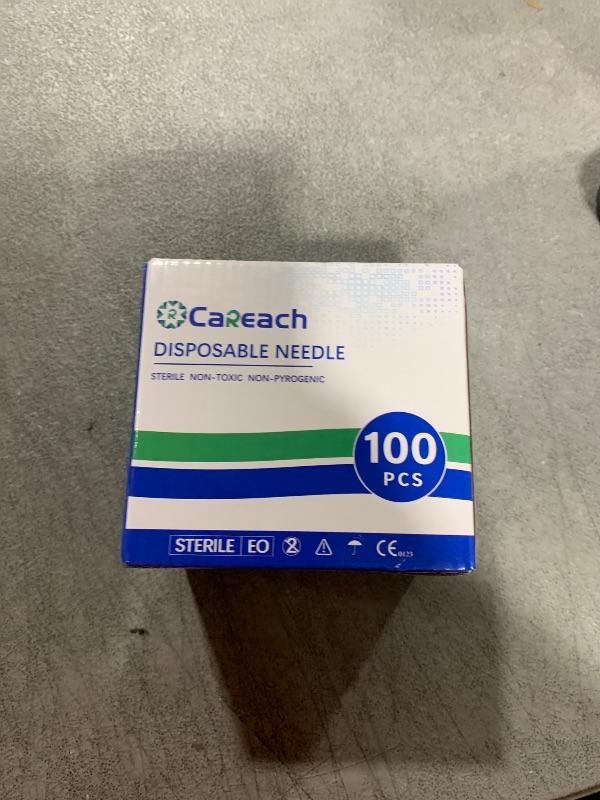 Photo 1 of Careach 100pcs 25 Gauge Needles 1.5 inch for Industrial Lab Accessories, Measuring and Refilling Inks