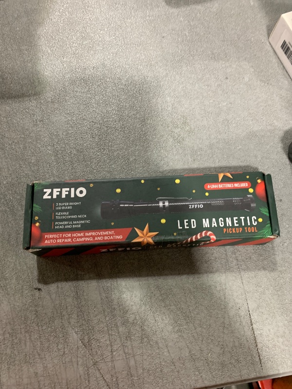 Photo 1 of Gifts for Men Stocking Stuffers for Adults Christmas - Magnetic Flashlight Pickup Tool White Elephant Gifts for Adults Gifts for Men Who Have Everything Tools Him Dad Ideas Teens Husband Boyfriend