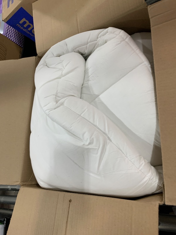 Photo 1 of COONP Full Mattress Topper, Extra Thick Pillowtop, Cooling Plush Mattress Pad Cover Cotton Top Bed Topper Protector with 8-21 Inch Deep Pocket