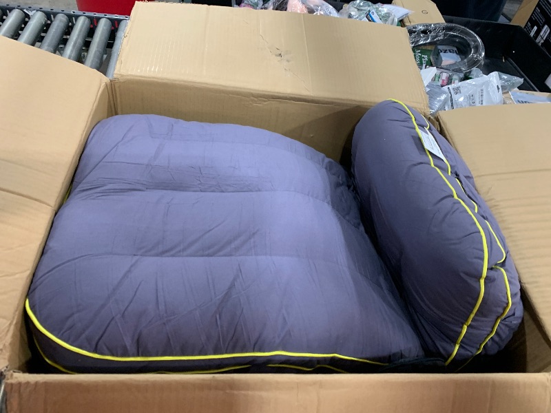 Photo 1 of YOUR MOON Fluffy Support Bed Pillow King Size Set of 2, Super Soft Premium Down-Alternative Filling for Sleeping, Luxury Hotel Quality Bed Pillows for Side Sleeper (Gray)