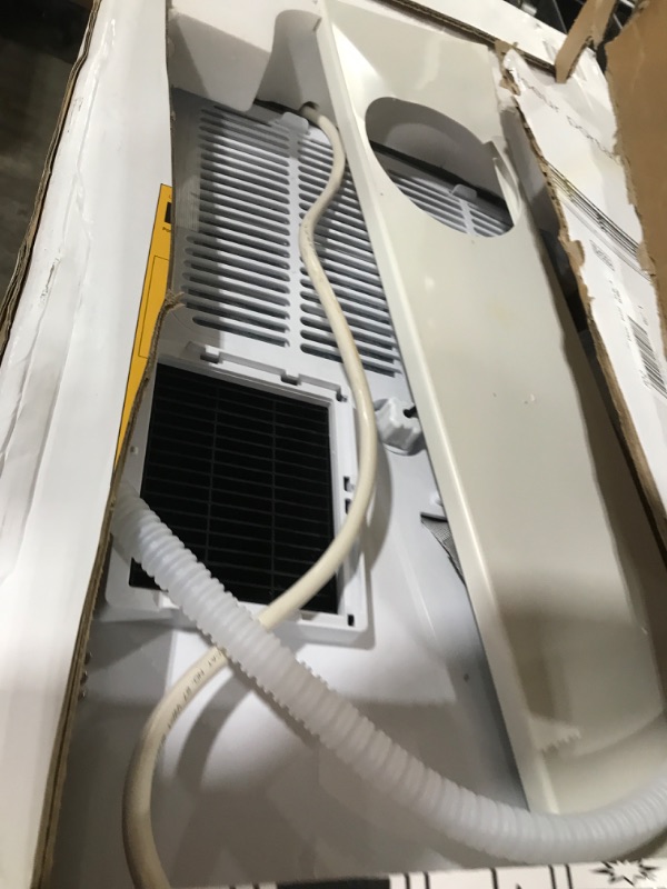 Photo 1 of BLACK+DECKER Smart Portable Air Conditioner, 12,000 BTU for Rooms up to 550 Sq. Ft., Smart Portable AC with Follow Me Remote and Window Kit, BPACT12WT, White