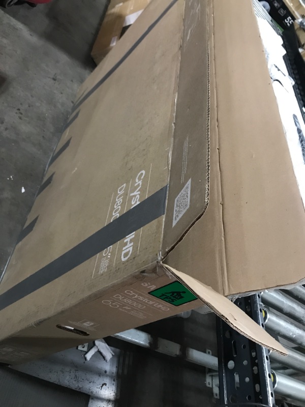 Photo 1 of Samsung 65-Inch Class 4K Crystal UHD DU8000 Series HDR Smart TV w/Object Tracking Sound Lite, Motion Xcelerator, Ultra Slim Design, Gaming Hub, Alexa Built-in (UN65DU8000, 2024 Model)