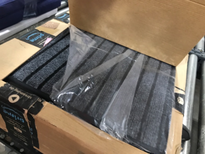 Photo 1 of YUDEG Dog Ramp for Car, Folding Dog Ramps for Large Dogs, Dog Stairs for Trucks, Cars and SUV, Supports up to 250 lbs (63'' L x 17'' W), Black, YUD992