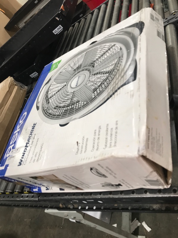 Photo 1 of Lasko Wind Machine Fan, Air Circulator Fan with 3 Speeds, 20" Model 3300, Gray