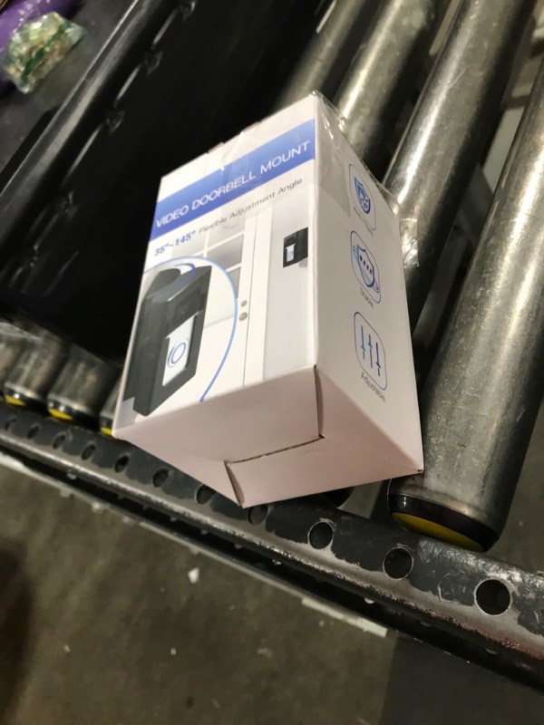 Photo 1 of COOLWUFAN Adjustable (35 to 135 Degree) Doorbell Angle Mount, Anti-theft Video Doorbell Mount Compatible with Most Brand Video Doorbell, Easy to Install?Patent Pending?