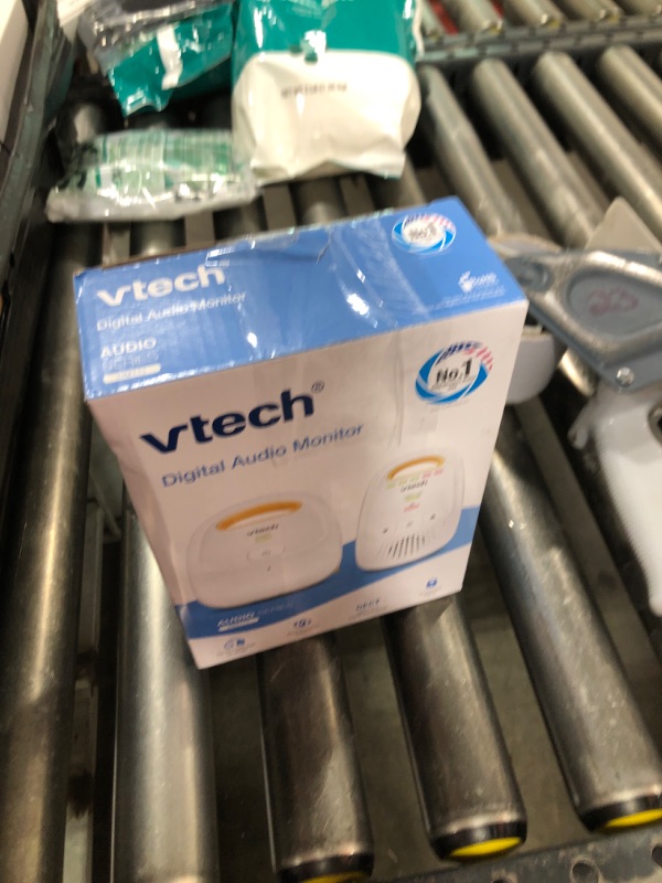 Photo 1 of VTech Upgraded Audio Baby Monitor with Rechargeable Battery, Long Range, and Crystal-Clear Sound