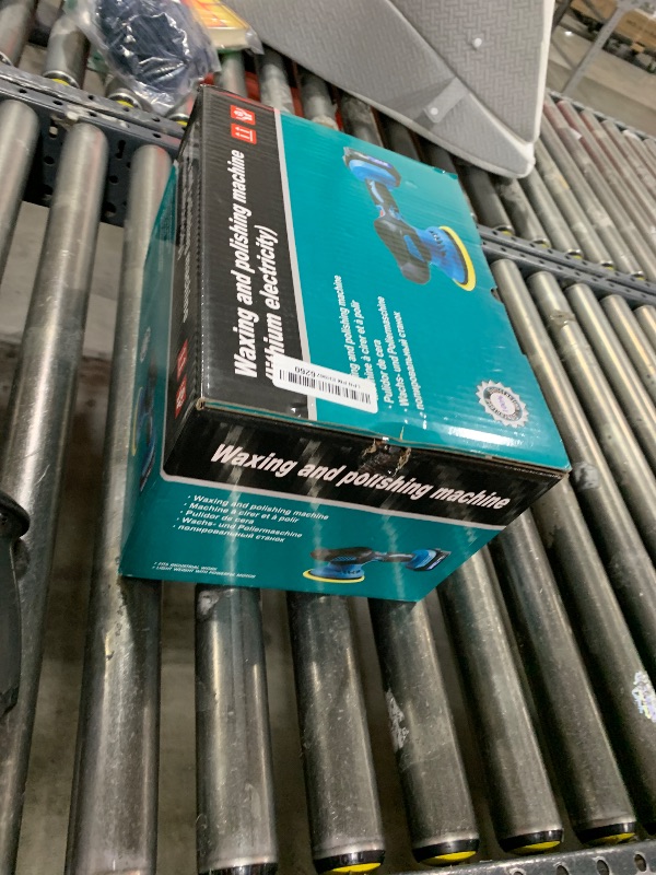 Photo 1 of Eioehtl Cordless Buffer Polisher - 6 inch Car Polisher with 2pcs 21V 2000mAh Lithium Battery and 13 PCS Attachments, Car Buffer Polisher 6 Variable Speed 5500RPM for Auto Detailing/Polishing/Waxing