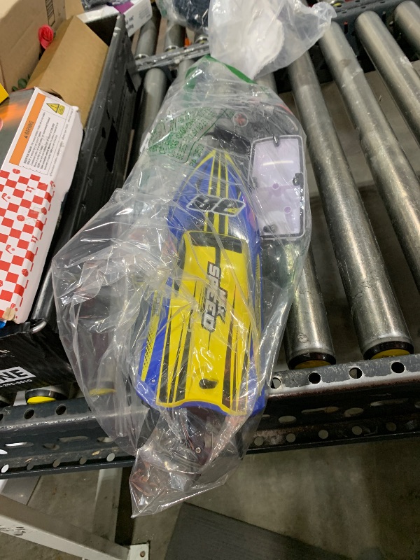 Photo 1 of TOPCHOIC Brushless RC Boat 30+MPH, Big Remote Control Boats for Adults and Kids, Fast Racing Boat with Self-Righting, LED Lights, Waterproof, RTR, Sailboat for Lake, River, Saltwater and Pools