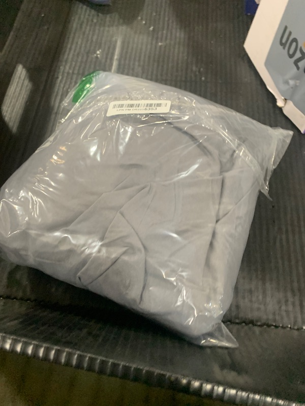 Photo 1 of Extra Deep Full Fitted Sheet - Hotel Luxury Single Fitted Sheet Only - Easily Fits 18 inch to 24 inch Mattress - Ultra Soft, Wrinkle & Fade Free w/Extra Deep Pockets - Breathable & Comfy - Dark Grey