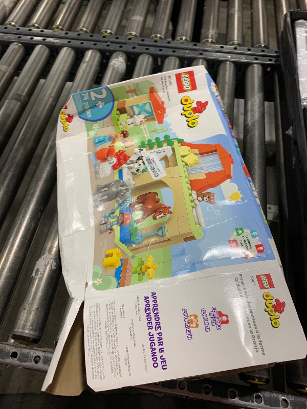 Photo 1 of LEGO DUPLO Town Caring for Animals at The Farm Building Toys Playset - Learning, Educational Toys for Toddlers & Preschool, Ages 2+ - Building Blocks for Pretend Play Set W/Animal Figures - 10416